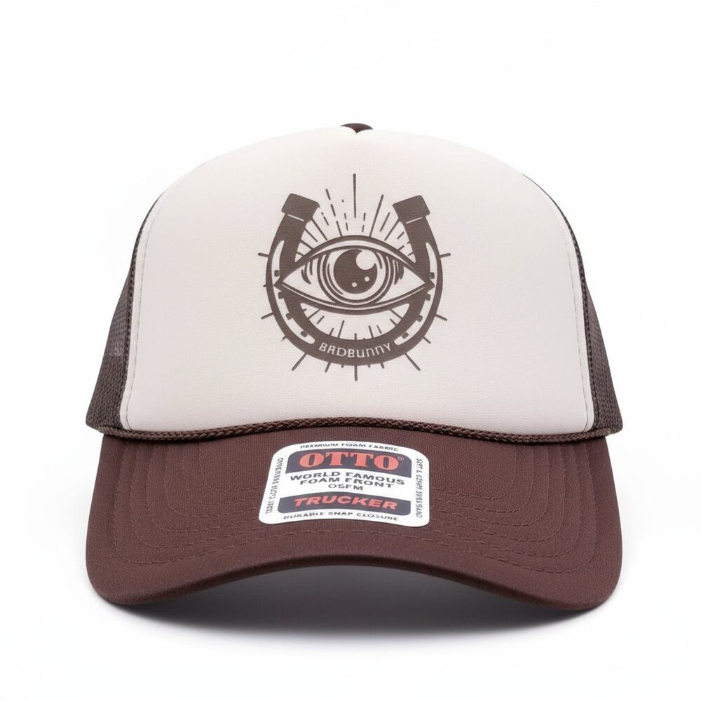 BAD BUNNY Most Wanted Tour 2024 OTTO Foam Snapback Trucker Cap NEW - OSA